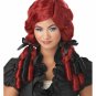 Black Dark Red Doll Curls Wig Gothic Rag Doll Tragedy Ann Frankenstein Vampire