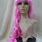 Candy Pink Desire Wig Long Wavy Curl Glamour Unicorn Goddess Mermaid Tooth Fairy