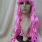 Candy Pink Desire Wig Long Wavy Curl Glamour Unicorn Goddess Mermaid Tooth Fairy