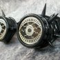Funky Black Silver Spiked Eyeball Goggles Mad Eye Steampunk Flashy Aviator Eyes