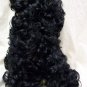 Black Pirate Captain Wig King Charles Vampire Historical Renaissance Count Hook