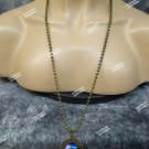 Occult All Seeing Eye Pendant Costume Necklace Witch Pagan Seer Gypsy Occultist