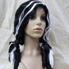 Black White Doll Curls Wig Gothic Rag Doll Tragedy Ann Frankenstein Country Girl