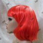 Red Partyrama Bob Wig Flapper Retro Go Go Mod 70s Rave Wear Comic Villain Anime