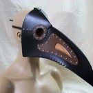 Black Brown Plague Doctor Mask Bird Beak Steampunk Medieval Apocalypse Biohazard Black Brown Plague Doctor Mask Bird Beak Steampunk Medieval Apocalypse Biohazard