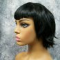 Black Mavie Wig Widows Peak Bangs Mavis Dracula Hotel Transylvania Vampire Girl