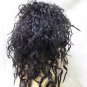 Licensed LMFAO Sky Blu Wig Wild Crimped Rocker Hippie 70s Disco Pirate Musketeer