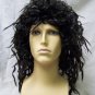 Licensed LMFAO Sky Blu Wig Wild Crimped Rocker Hippie 70s Disco Pirate Musketeer