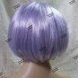 Lavender Gray Lilac Flapper Wig Short Bob Roaring 20s Gatsby Swing Charleston