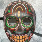 Colorful Skull Mask VooDoo Tribal Witch Warrior Zulu Maori Polynesian Tiki Luau