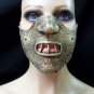 Latex Cage Face Mask Restraint Hannibal Lecter Cannibal Medieval No Bite Psycho
