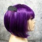 Purple Halloween Party Wig Bat Wings Vampirina Vee Hauntley Transylvania Dracula