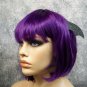 Purple Halloween Party Wig Bat Wings Vampirina Vee Hauntley Transylvania Dracula