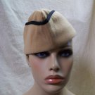 1940s Army Costume Hat Tan Naval Officer Steampunk Military Flap Soldier Unisex 1940s Army Costume Hat Tan Naval Officer Steampunk Military Flap Soldier Unisex