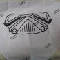 Evil Robot Face Half Mask Bandana Storm Trooper Galactic Soldier Warrior Unisex