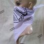 Evil Robot Face Half Mask Bandana Storm Trooper Galactic Soldier Warrior Unisex