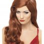 Sexy Natural Red Silver Screen Sensation Wig Jessica Rabbit Mermaid Siren Ariel