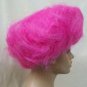 Pink Candy Clown Wig Super Frizzy Cotton Circus Cosplay Troll Sugar Plum Fairy