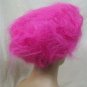 Pink Candy Clown Wig Super Frizzy Cotton Circus Cosplay Troll Sugar Plum Fairy