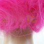 Pink Candy Clown Wig Super Frizzy Cotton Circus Cosplay Troll Sugar Plum Fairy