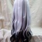 Groovy Half Black White A La Mod Wig Retro 60s 70s GoGo Girl Disco Cruella DeVil