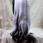 Groovy Half Black White A La Mod Wig Retro 60s 70s GoGo Girl Disco Cruella DeVil