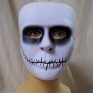 Creepy Stitched Comic Face Costume Mask VooDoo Puppet Goth Mime Jack Skellington Creepy Stitched Comic Face Costume Mask VooDoo Puppet Goth Mime Jack Skellington