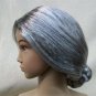 Child Gray Old Lady Wig Granny Bun Ruth RBG Librarian Goose 100 Days Daisy Moses
