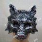 Silver Wolf Costume Mask Dog Jackal Red Riding Hood Little Piggy Nursery Rhyme