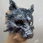 Silver Wolf Costume Mask Dog Jackal Red Riding Hood Little Piggy Nursery Rhyme