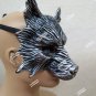 Silver Wolf Costume Mask Dog Jackal Red Riding Hood Little Piggy Nursery Rhyme
