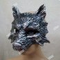 Silver Wolf Costume Mask Dog Jackal Red Riding Hood Little Piggy Nursery Rhyme