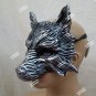 Silver Wolf Costume Mask Dog Jackal Red Riding Hood Little Piggy Nursery Rhyme