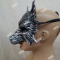 Silver Wolf Costume Mask Dog Jackal Red Riding Hood Little Piggy Nursery Rhyme