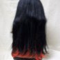 Punk Red Black Enchanted Wig Ribbon Bow Sexy Goth Fairytale Princess Riding Hood