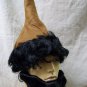 Fun Brown Elf Hat Black Wig Beard Dwarf Gnome Snow White Doc Grumpy Sneezy Happy