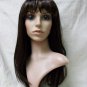 2 Tone Brown Enchanted Tresses Wig Red Ribbon Bow Fairytale Princess Snow White