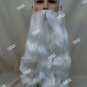 Nice Quality Long Santa Claus Beard Wig Victorian Father Christmas Biblical Wizard Merlin Gandalf