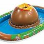 Inflatable Volcano Island Luau Party Buffet Cooler Salad Fruit Drink Unique Tabletop Decoration