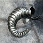Silver Ram Horns Pan Minotaur Goat Fantasy Mythical Beast Creature BigHorn Sheep