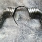 Silver Ram Horns Pan Minotaur Goat Fantasy Mythical Beast Creature BigHorn Sheep
