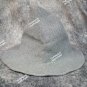 Whimsical Light Gray Cosplay Witch Hat Unisex Medieval Peasant Renaissance Wizard