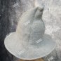 Whimsical Light Gray Cosplay Witch Hat Unisex Medieval Peasant Renaissance Wizard