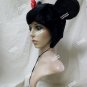 Fun Licensed Disney Minnie Mouse Hoodie Hat with Ears & Bow Costume Miss Minerva