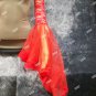 Red Lace Bell Sleeves Devil Fire Witch Goth Beetlejuice Bride Victorian Vampire Lydia Deetz