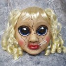Creepy Doll Costume Mask Sad Sandra Haunted Dirty Cracked Haunted Dolly Ghost Creepy Doll Costume Mask Sad Sandra Haunted Dirty Cracked Haunted Dolly Ghost