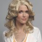Ash Blonde Farrah Angel Costume Wig Layered Shag Retro 70s Disco 80s Babe
