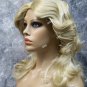 Ash Blonde Farrah Angel Costume Wig Layered Shag Retro 70s Disco 80s Babe