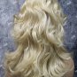 Ash Blonde Farrah Angel Costume Wig Layered Shag Retro 70s Disco 80s Babe
