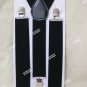 Black Suspenders Santa Claus Elf Christmas Costume Gangster Casino Dealer Unisex